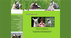 Desktop Screenshot of lamatherapie-koeln.de